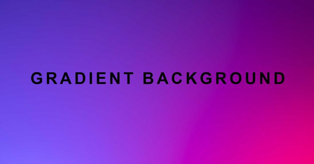 A gradient background from pink to purple