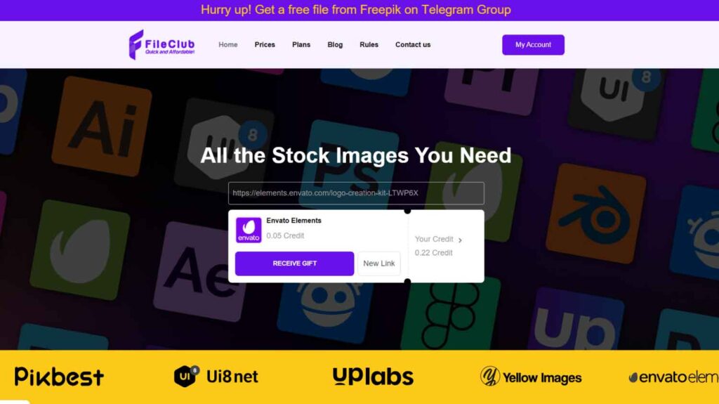 download envato elements files for free
