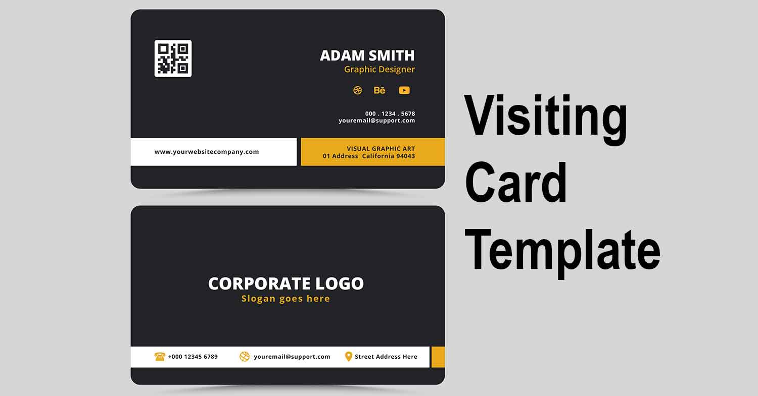 visiting card template