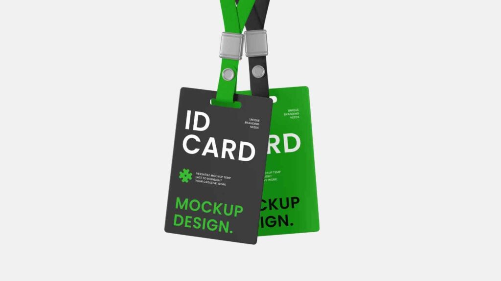 id card mockups