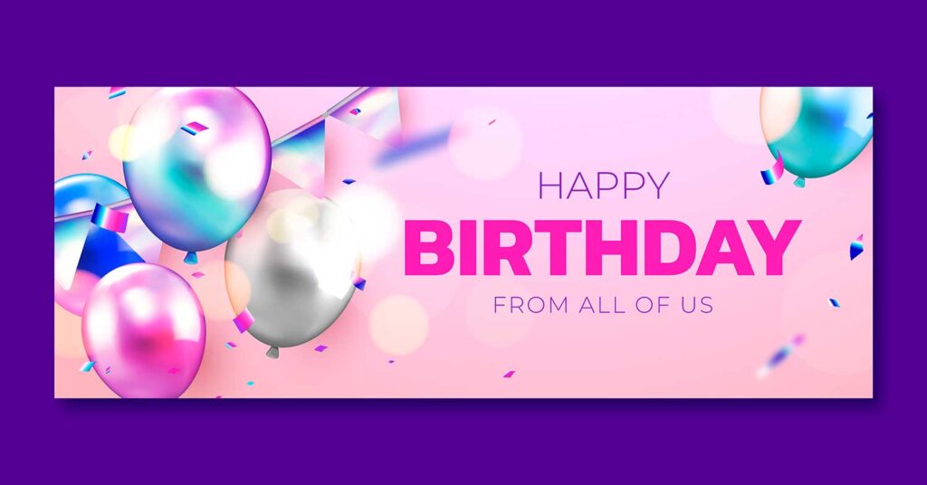 happy birthday banner