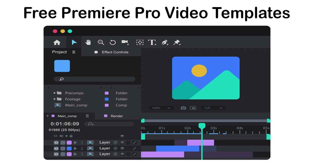 free premiere pro video templates