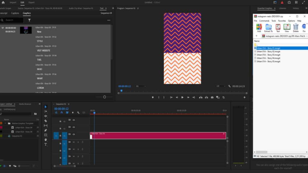 How to Use Premiere Pro Video Templates