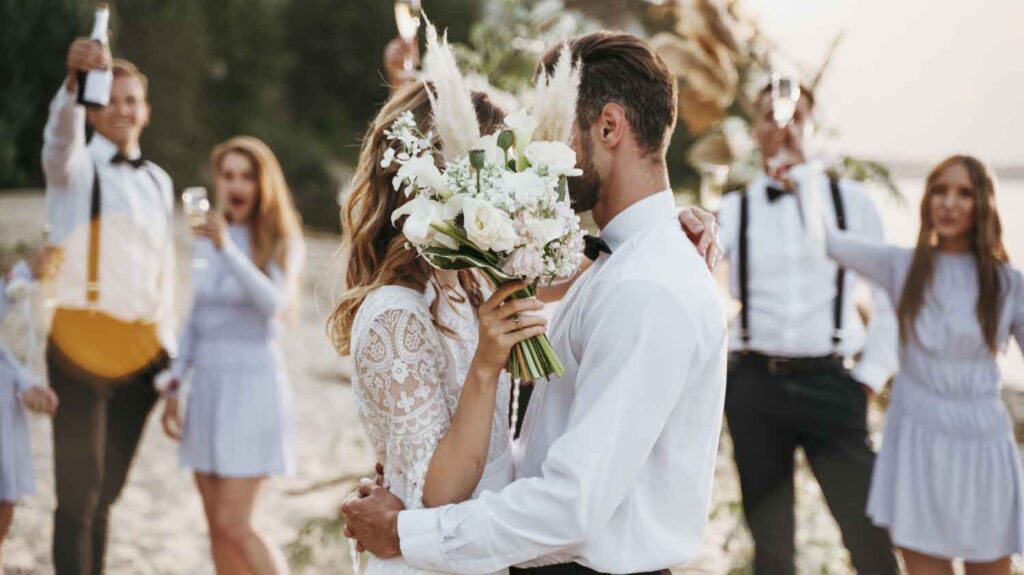 wedding at beach