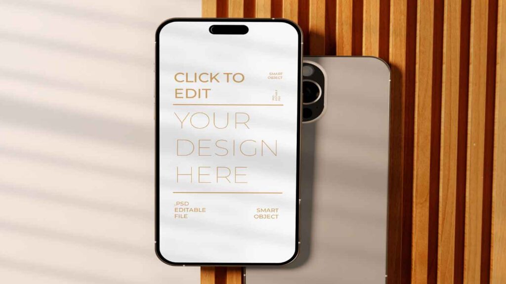 iphone mockup psd