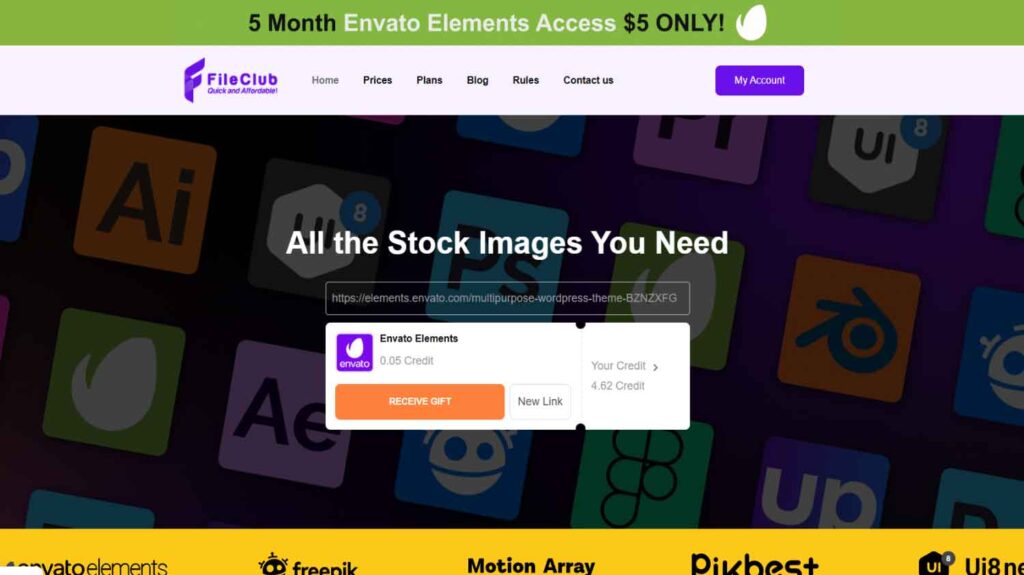 Fileclub envato downloader