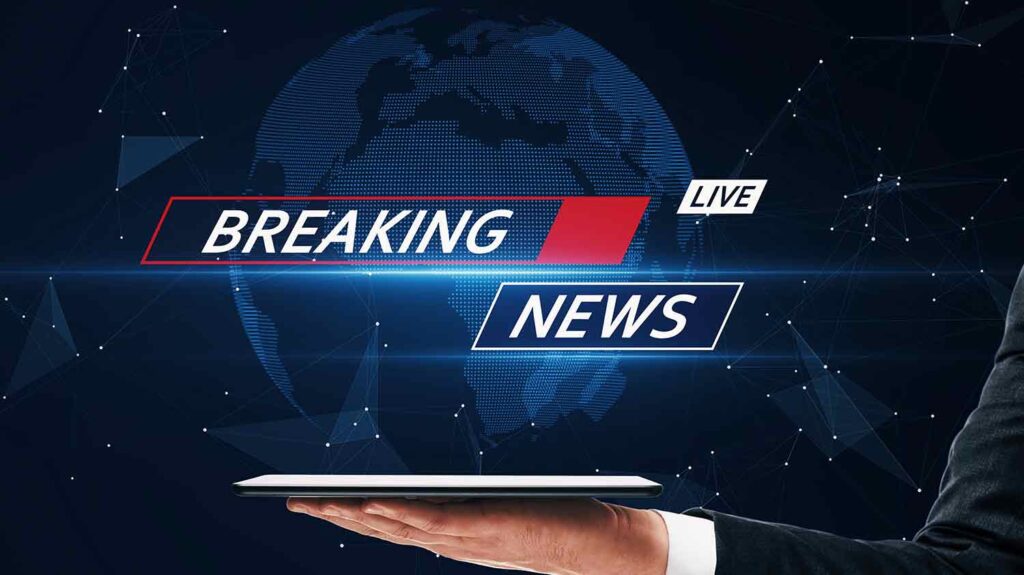 breaking news live text