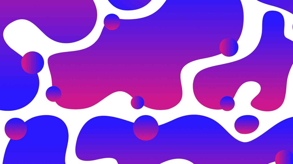 gradient liquid shape assets