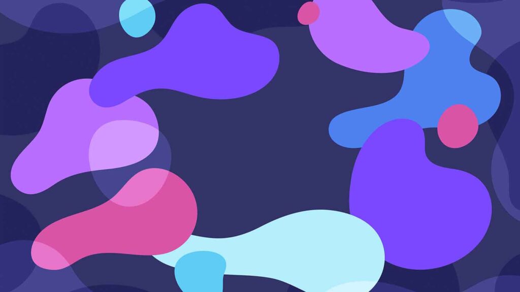 abstract art liquid design